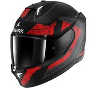 Shark Skwal i3 Rhad, casco integral XS male Negro Mate/Rojo
