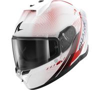 SHARK Casco integral Skwal i3 Speed-Tech Negro-Blanco-Rojo 2XL para Hombres