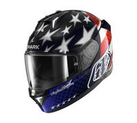 SHARK SKWAL i3 US Flag BRW Casco Moto Integral, Unisex, Blue Red White, S