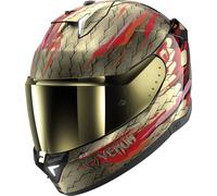 Shark Skwal i3 Venum Casco, negro-rojo-oro, tamaño 2XL para Hombres