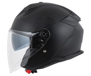 Shark Skwal Jet Blank casco abierto Mate/Negro XL unisex