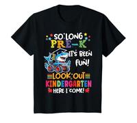 Shark So Long Pre-K Graduación Kindergarten Here I Come 2026 Camiseta