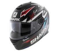 Shark Spartan 1.2 Adrian Parasol mate negro plata rojo
