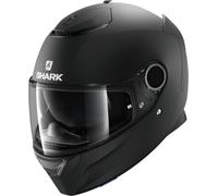 Shark Spartan Blank Mat casco, negro, tamaño XS para Hombres