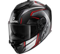 Casco Integral Shark Spartan GT Carbon Kromium Carbono-Cromo-Rojo XS 53-54cm