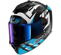 Shark Spartan Gt Pro Carbon Zarco Track Racer - Talla M CARBON/WHITE/BLUE