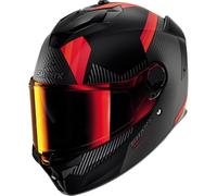 Shark Spartan GT Pro Dokhta Carbon Casco, negro-rojo, tamaño M