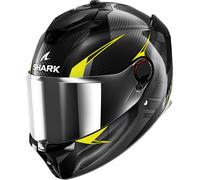 Shark Spartan GT Pro Kultram Carbon Casco, negro-amarillo, tamaño 2XL para Hombres