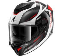 Shark Spartan GT Pro Mekarium Carbon Casco, Carbono/Blanco, Talla XS (53/54)
