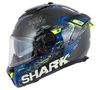 Casco Integral Shark SPARTAN GT PRO CARBON SPEED-VIB Carbon Anthracite Blue