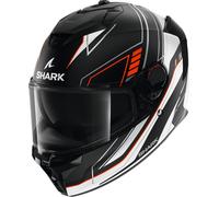 Shark Spartan GT Pro Toryan Casco, negro-blanco-naranja, tamaño M para Hombres