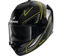 Shark Spartan GT Pro Toryan Casco, negro-gris-amarillo, tamaño XL para Hombres