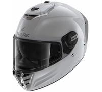 Shark Spartan RS Blank Casco, blanco-plata, tamaño S para Hombres