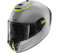 Shark Spartan RS Blank Casco, plata/amarillo, Talla XL (61/62)