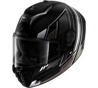 Shark Spartan RS Byrhon, casco integral L male Mate Negro/Gris Oscuro/Plata