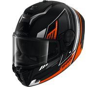 Shark Spartan RS Byrhon Casco, negro-naranja, tamaño S para Hombres