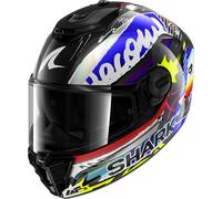 Casco Integral Shark SPARTAN RS CARBON STREETRUSH Carbon Blue Chrom