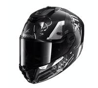 SHARK Spartan RS Carbon Xbot Casco de Moto Integral, Unisex, Black/Grey, S