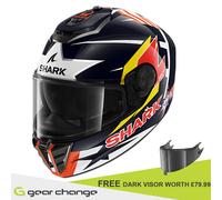 Shark Spartan RS - Réplica Zarco BRW - Visera oscura libre