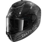 Shark Spartan RS Reptaia Casco, negro-gris, tamaño 2XL para Hombres