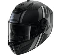 Shark Spartan RS Shawn Carbon Casco, negro-gris, tamaño XL para Hombres