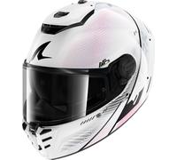 Shark Spartan RS Speed Tech Casco, blanco-rosa, tamaño 2XL para Hombres