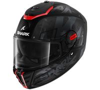 Shark Spartan RS Stingrey Casco, negro-gris-rojo, tamaño S
