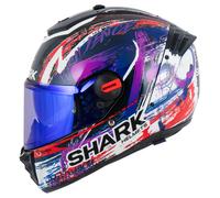Shark Spartan RS Zarco Signature Casco Integral Carbono/Rojo M unisex negro