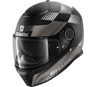 Shark Spartan Strad casco, negro mate/gris, Talla XS (53/54)