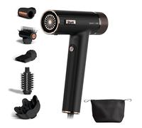 Shark SpeedStyle Sistema secador de cabello de alta velocidad, compacto y potente, modo protección del cuero cabelludo, para todo tipo de cabello, varios accesorios de peinado