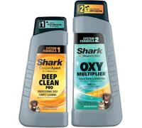 Shark StainStriker Solución de Limpieza, pack de 2 botellas, 1 x StainStriker Oxy Multiplier 946 ml & 1 x CarpetXpert Deep Clean Pro 473 ml, compatible con la serie Shark PX200, XSKBSBND200EUT