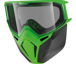 Shark Street Drak Conjunto de gafas y máscaras, verde, Talla única