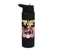 Shark Tale Lola Your Local It Girl Stainless Steel Insulated Water Bottle