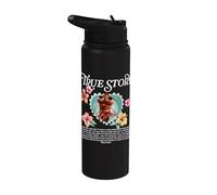 Shark Tale Shrimp True Story Stainless Steel Insulated Water Bottle