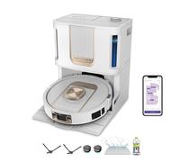 Shark ThermaCharged PowerDetect Wet & Dry, Robot Aspirador con Autovaciado | DirtDetect, FloorDetect, Limpieza sin Contacto, EdgeDetect, Tecnología NeverStuck, 3 Horas de Limpieza Continua