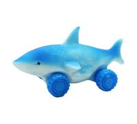Shark Toys - Prácticos juegos calmantes, figura de animal suave con diseño auténtico, lindo juguete para niños, juguete para controlar la ira del tiburón para estudiar salas de espera, momentos sin es