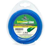 Shark-Tuff® - Alambre universal de 20 m, 1,2 mm, 1,6 mm, 2 mm, resistente | Se adapta a todas las desbrozadoras de gasolina y eléctricas, cable de nailon para desbrozadora de hierba y maleza