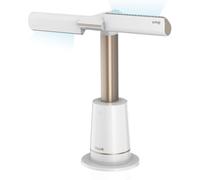 Shark TurboBlade TF200SUKWH - Ventilador de torre sin aspas, multidireccional de alta velocidad, proyecta aire hasta 20 metros, potencia silenciosa, 10 velocidades, pivote, oscilación de 180°, control
