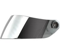 SHARK, Visera casco de moto EVO GT metal antiarañazos chrome predisposado para recibir pinlock VZ25030PCHRTU