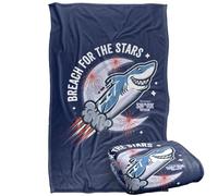 Shark Week Officially Licensed Breach For The Stars Manta súper Suave con Tacto Sedoso - 91 x 147 cm