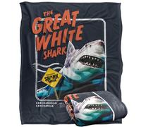 SHARK WEEK: TELEVISION SERIES Blanket, 152 x 127 cm Great White Silky Touch Super Soft Throw Blanket