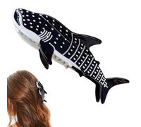 Shark Whale Claw Clips, Unique Ocean Animal Hair Clips, Cellulose Acetate Big Hair Clips, Cute Fashion Nonslip Hairpin Catch, Hair Accessories for Women Girls Thick & Thin Hair (C)