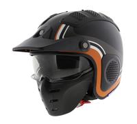 Shark X-Drak Trial Casco Hister mate negro naranja KAO - Talla XS