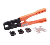 Sharkbite 23100 PEX Crimp anillo Kit de herramienta, 3/8 ", 1/2-inch, 3/4-inch y 2,54 cm
