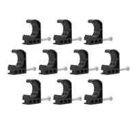 SharkBite 23220 1/2 pulg. x 3/4-pulgada las abrazaderas Talon de plástico, Pequeño, negro, paquete de 10