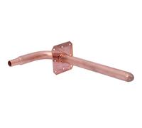 SharkBite 25094A Codo de cobre engarzado, 0 V, 1/2 in. x Closed (4 in. x 8 in.) with Bracket