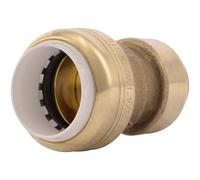 SharkBite Montaje de PVC UIP4016A 3/4" X 3/4" CTS, conector de PVC a cobre, PEX, CPVC, HDPE o PE-RT para agua potable