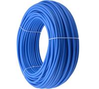 SharkBite U860B500 1/2 pulgada, azul, PEX, tubo flexible, agua potable, accesorios de fontanería de empuje para conectar, bobina de tubería de 500 pies