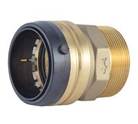 Sharkbite UXL114140M Conector Macho, 1-1/2" x 1-1/2"
