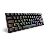 Sharkoon Teclado Skiller SGK50 S4 Gen2 Gateron Yellow 60% DE-Layout